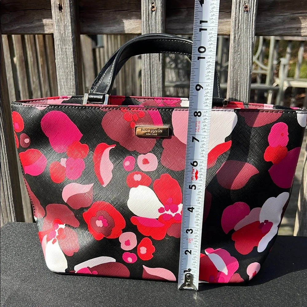 Kate Spade Floral Women's Bag - Black and Red - Picture 9 of 9